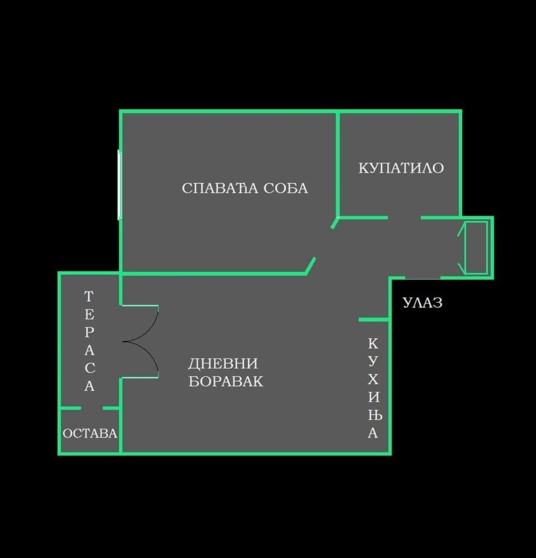Povoljno 2 0 stan u NS blizu centra 1