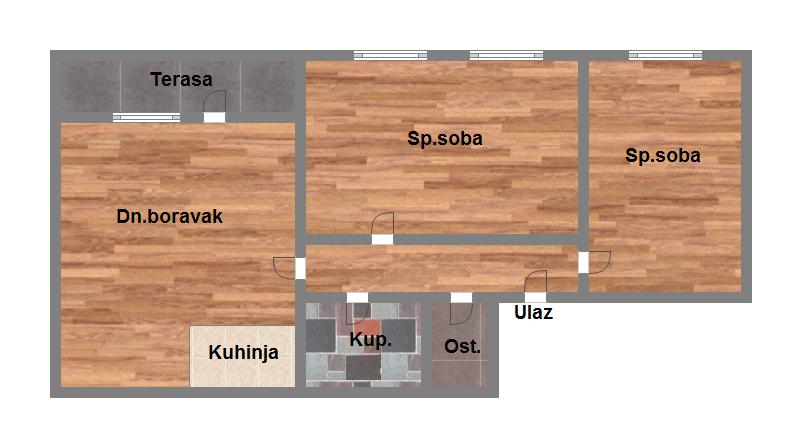 Kompletno renoviran   uknjižen   odmah useljiv   062 792 583 5