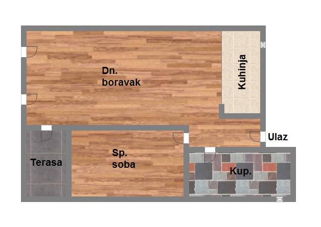 Odmah useljiv dvosoban stan   cena sa PDV om   062 792 583 5