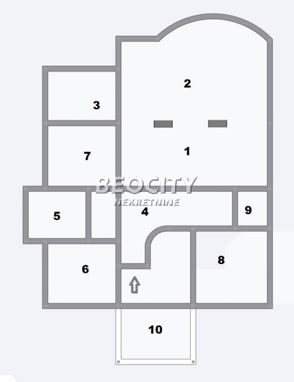 četvorosoban stan, 147 m2, Golf naselje, Tuniska ID: 91795 20