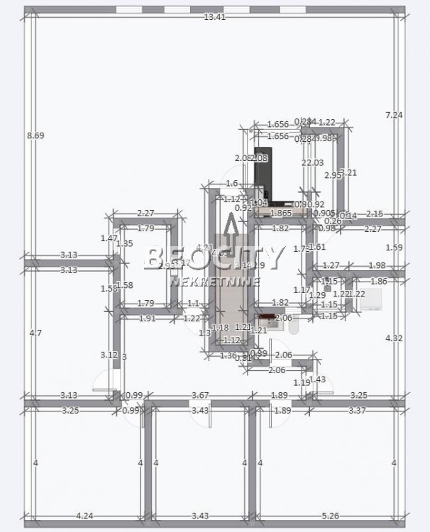 četvorosoban stan, 175 m2, Palilula, Patrisa Lumumbe ID: 72919 17