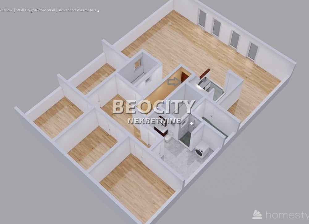 četvorosoban stan, 175 m2, Palilula, Patrisa Lumumbe ID: 72919 19