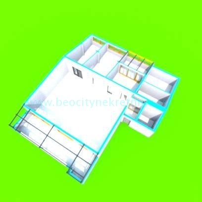 četvorosoban stan, 240 m2, Dedinje, Omladinska ID: 32799 14