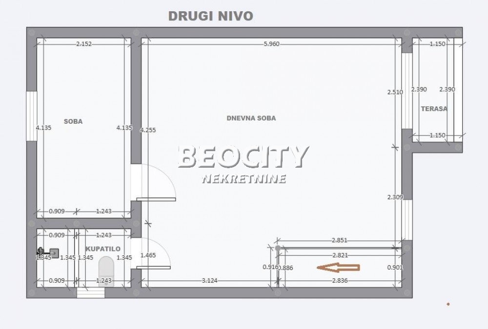 četvorosoban stan, 95 m2, Palilula, Save Kovačevića ID: 70275 19