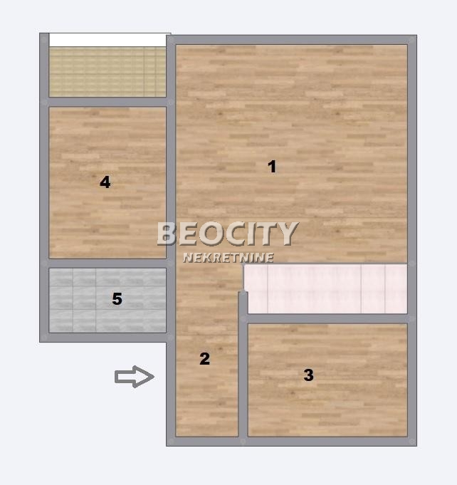 Dvosoban stan, 53 m2, Voždovac, Vojvode stepe ID: 89390 11