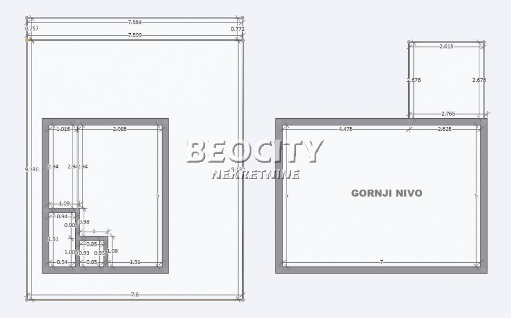 Dvosobna kuća, 70 m2, Obrenovac, Sremska ID: 84806 13