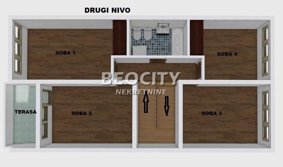 Petosobna kuća, 140 m2, Zvezdarska šuma, Bore Prodanovića ID: 15680 18