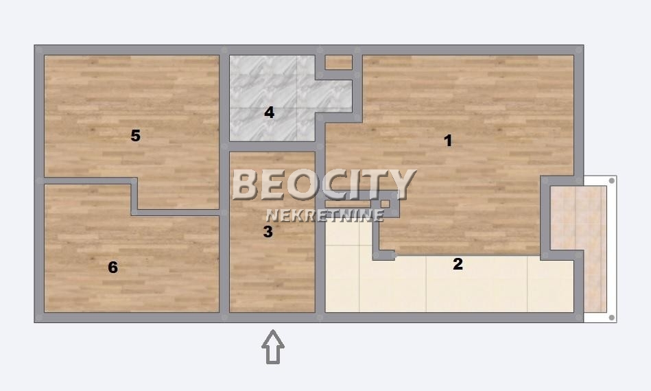Trosoban stan, 80 m2, Vračar ID: 94036 19