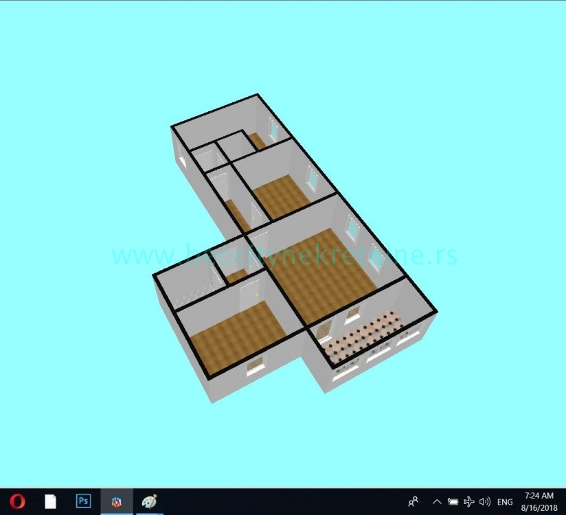 Trosoban stan, 76 m2, Obrenovac, Vojvode Misica ID: 34635 10