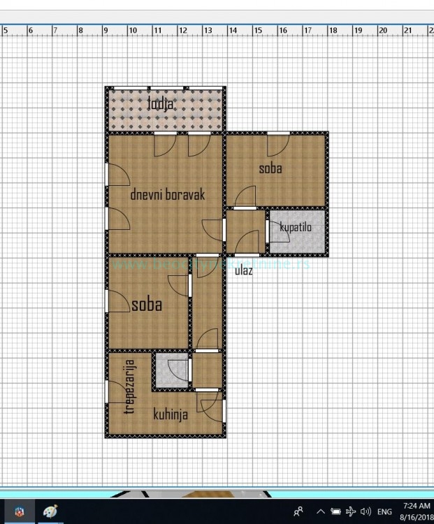 Trosoban stan, 76 m2, Obrenovac, Vojvode Misica ID: 34635 9