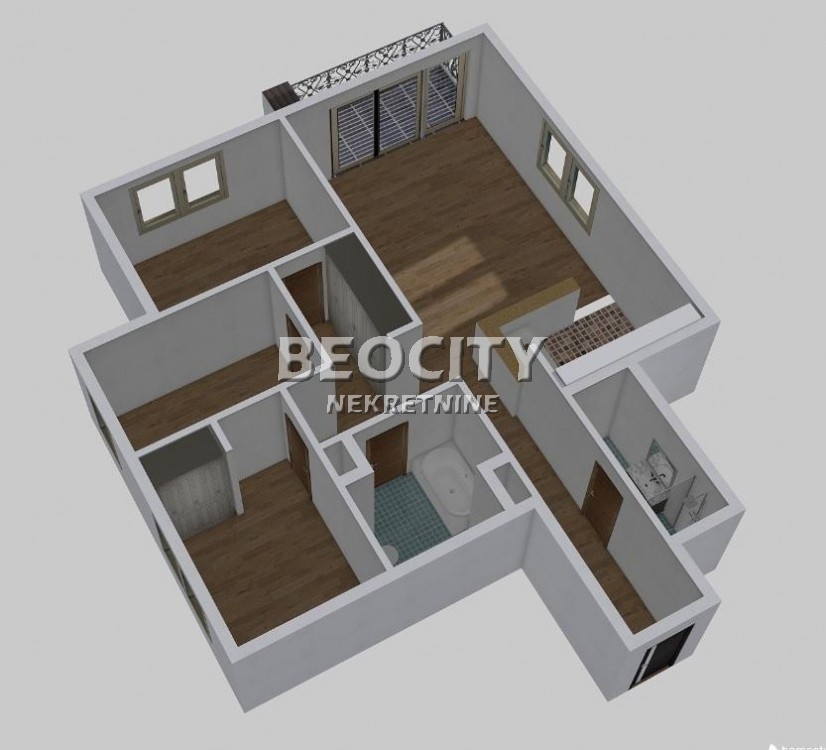 Trosoban stan, 90 m2, Centar, Bulevar Vudroa Vilsona ID: 49285 19
