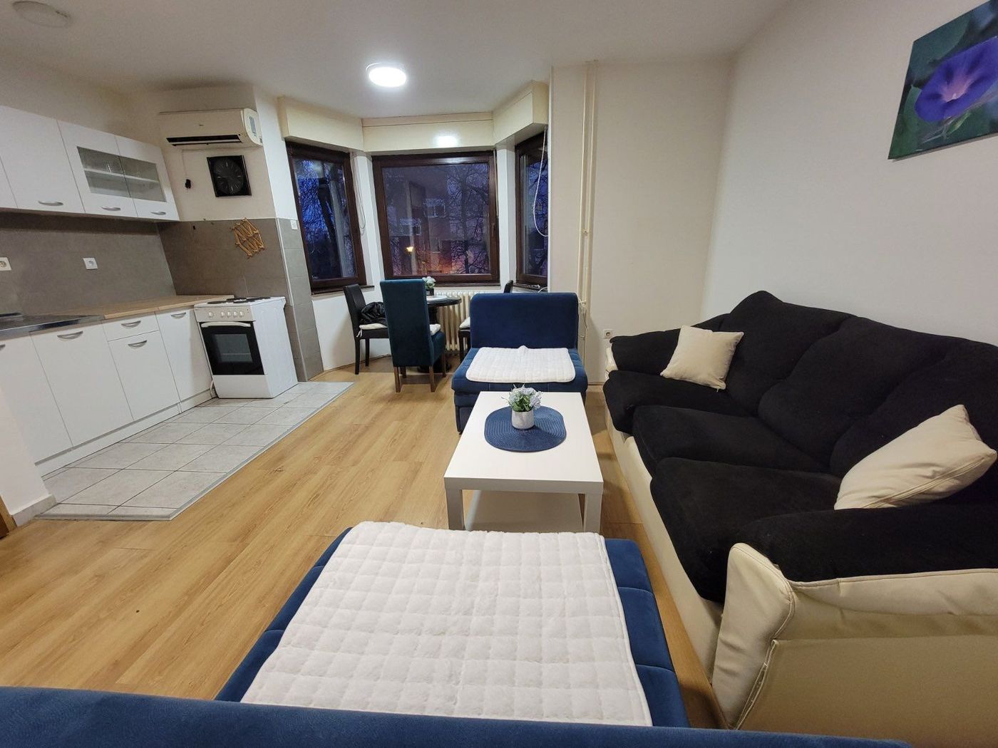 Uknjižena  renovirana garsonjera na Satelitu  prodaje se nameštena   062 792 583 2