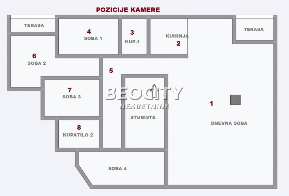 četvorosoban stan, 162 m2, Obrenovac ID: 99998 20