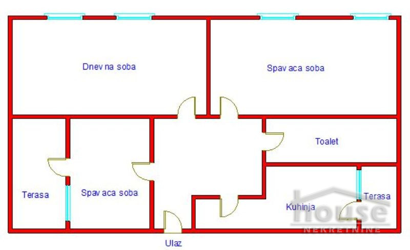 Stan,NOVI SAD,CENTAR 67m2,231750€ , ID: 1056834 2