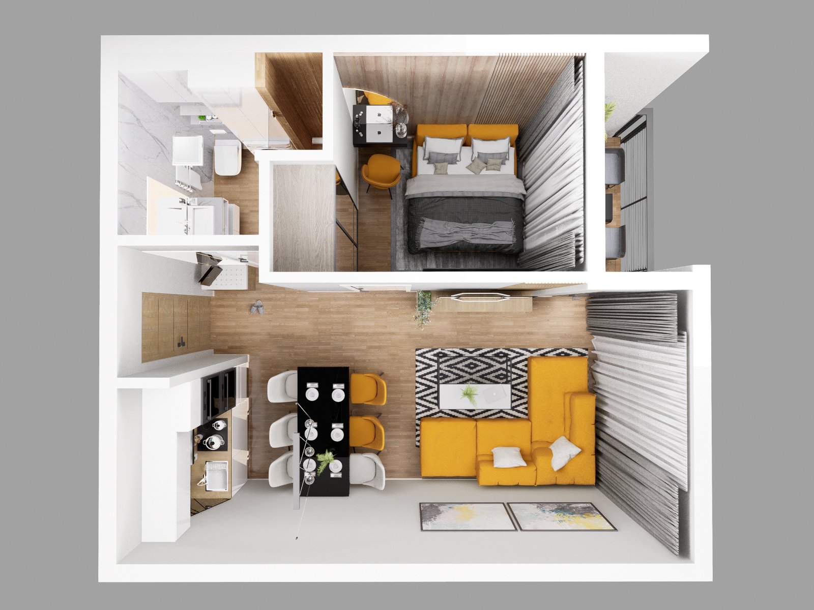 Stanovi na Zlatiboru od 36 54 m2  cena 1850 eura   m2 2