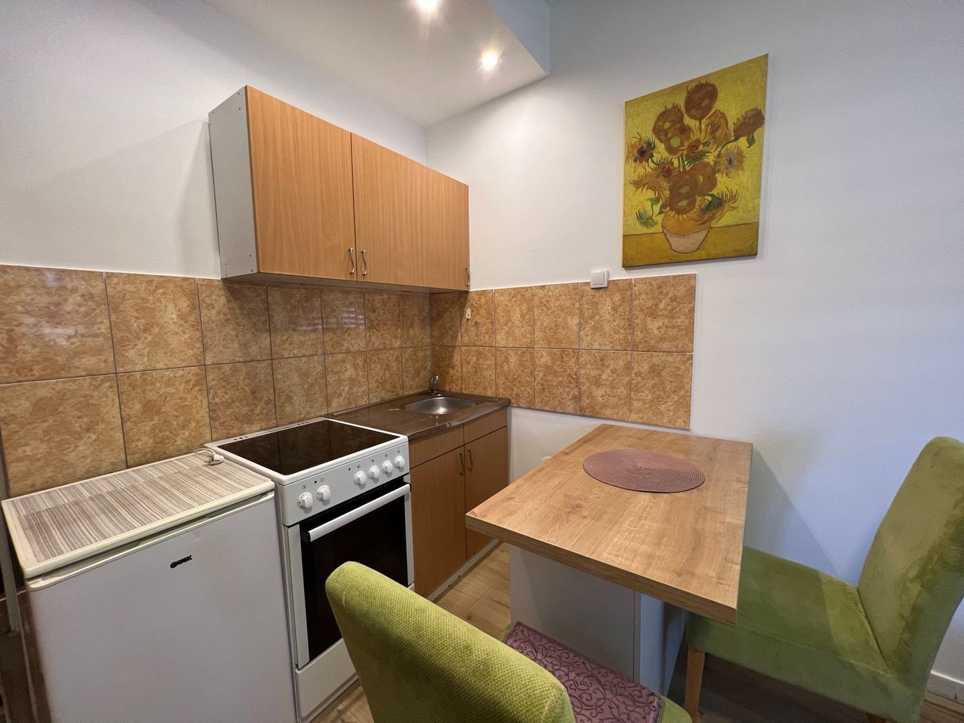 Uknjižen stan   kompletno namešten    idealno za izdavanje   062 792 583 4