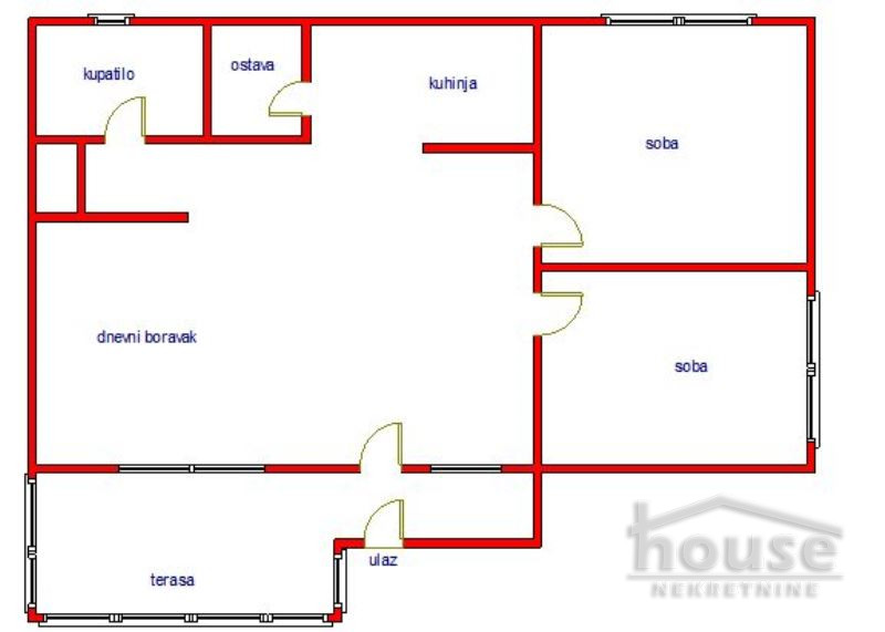 Stan,NOVI SAD,TELEP 74m2,137200€ , ID: 1057537 3