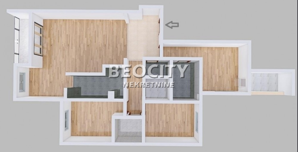 četvorosoban stan, 124 m2, Voždovac, Vojvode Stepe ID: 40762 18