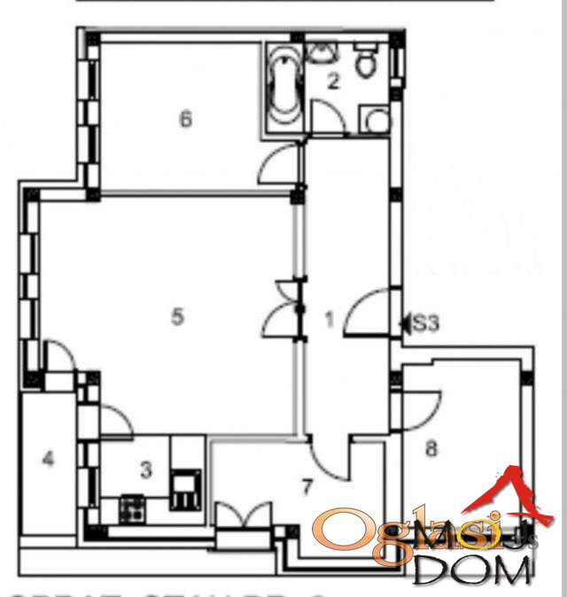 Stan,NOVI SAD,TELEP,kv: 70, € 164800, ID: 1026748 17