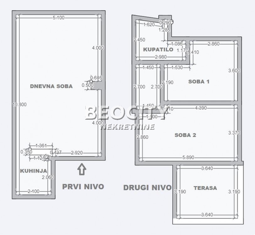 Trosoban stan, 110 m2, Centar, Cara Uroša ID: 101772 17