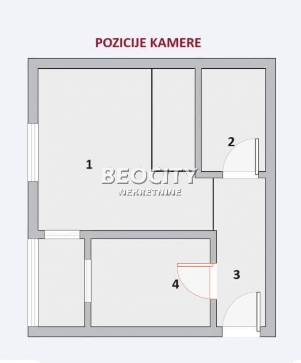 Dvosoban stan, 32 m2, Ledine, Valtrovićeva ID: 85930 17