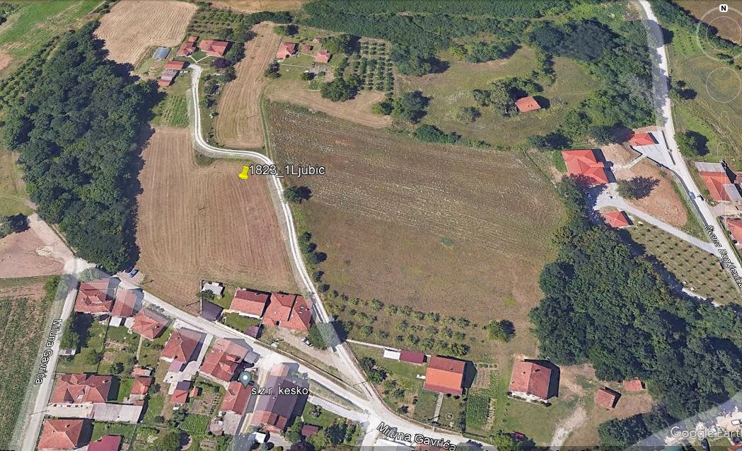 Cacak Ljubic  plac 11 25ari    21 500  Miluna Gavrica 1823 1 4