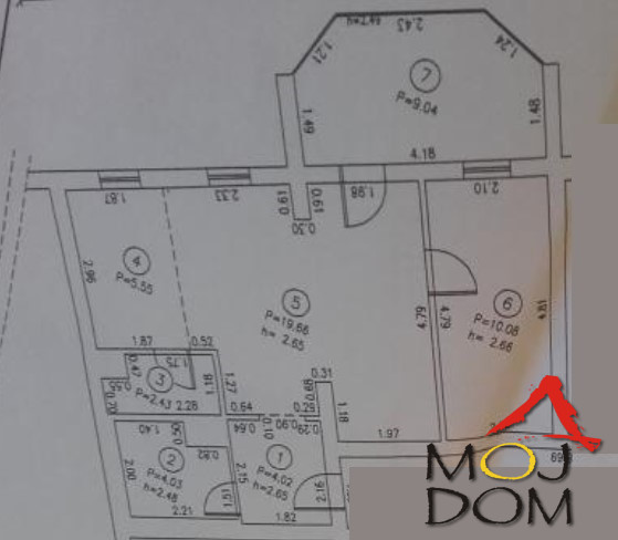 Stan,NOVI SAD,NOVO NASELJE,kv: 52, € 120500, ID: 1027253 12