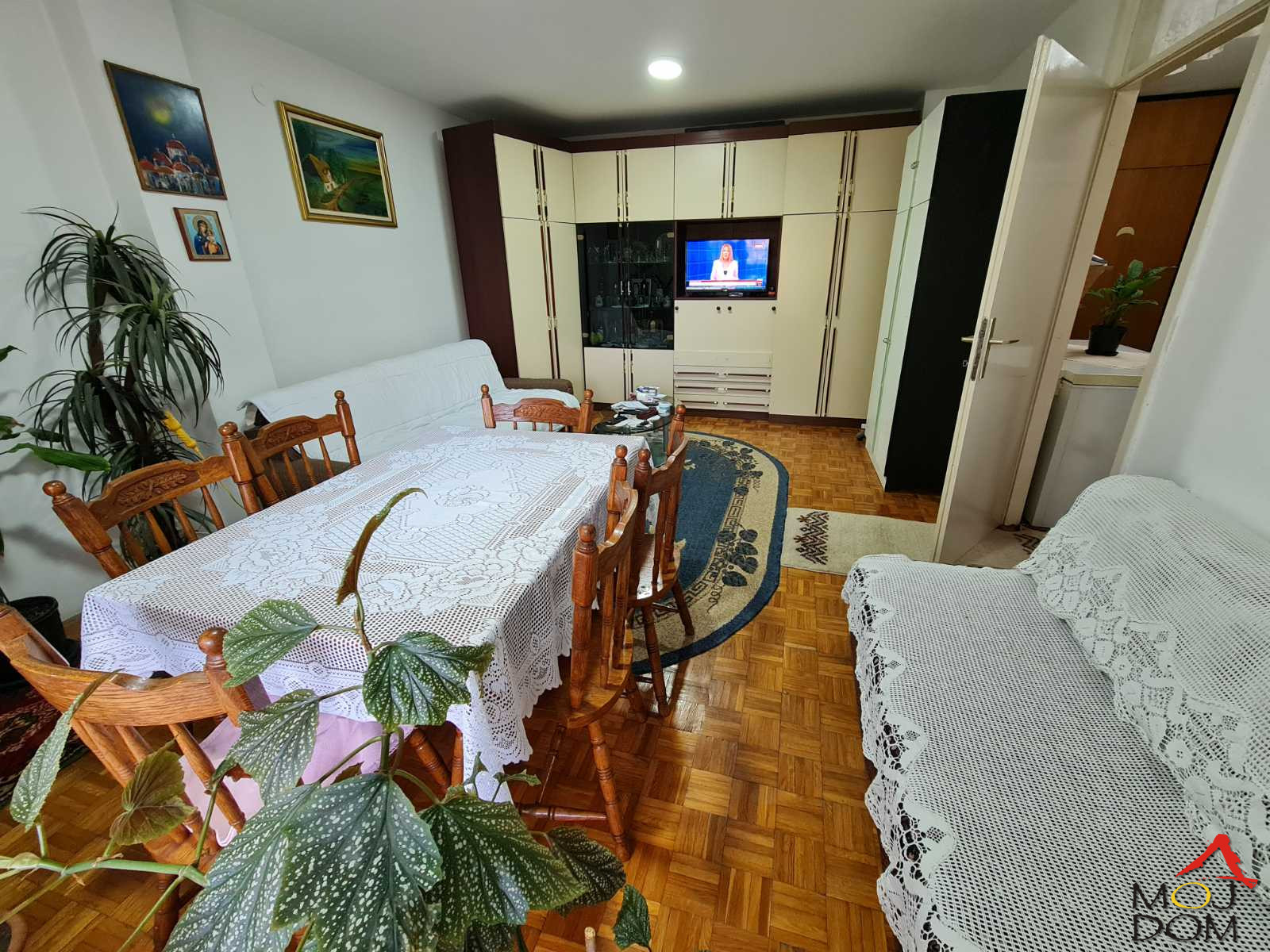 Stan,NOVI SAD,ŠARENGRAD,kv: 56, € 133900, ID: 1005499 2