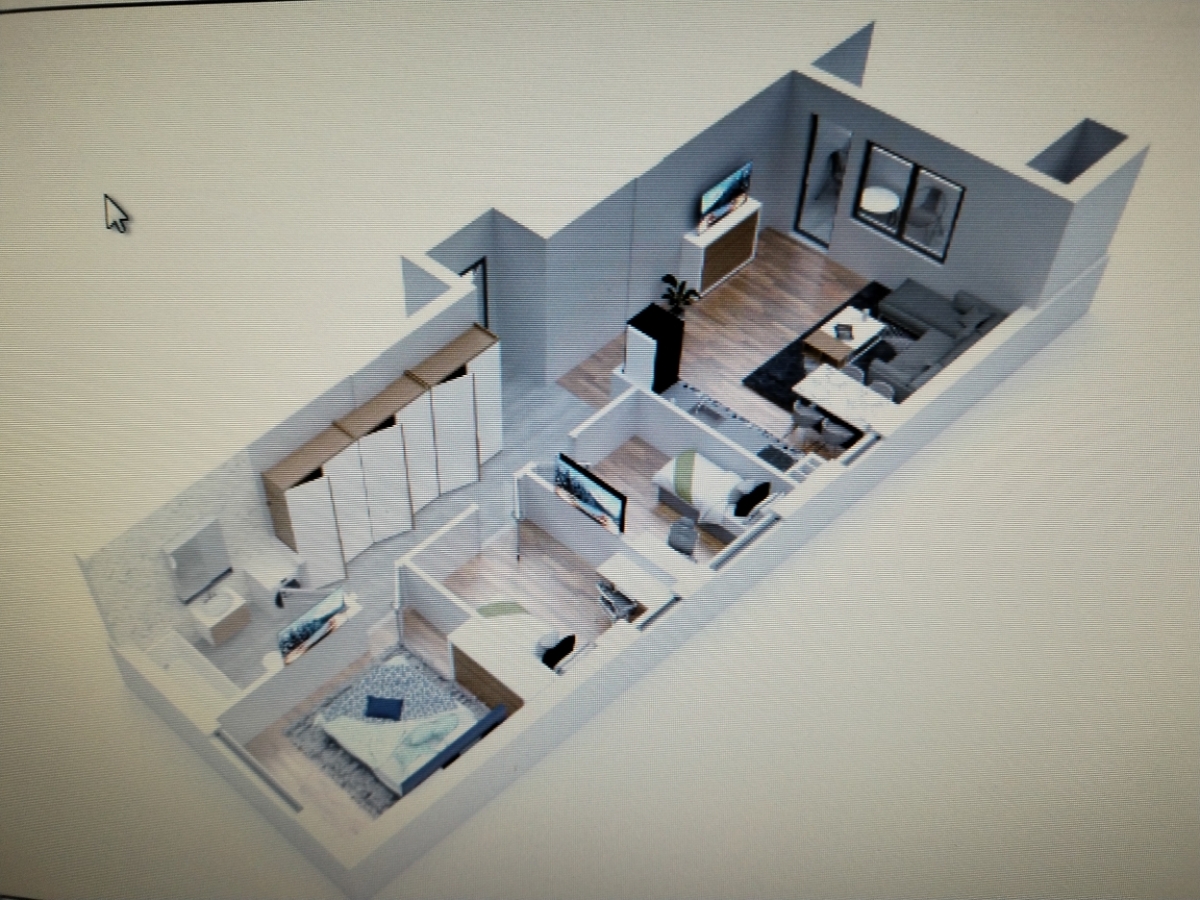 BULEVAR EVROPE, 75 m2, Četvorosoban sa pdv 1