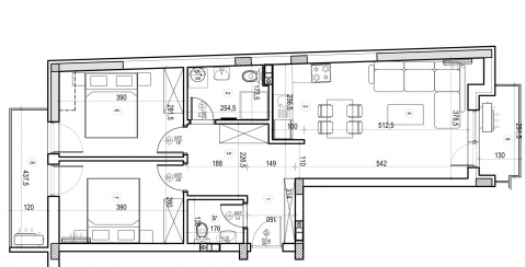 PETROVARADIN, 66 m2, 125800€ 1