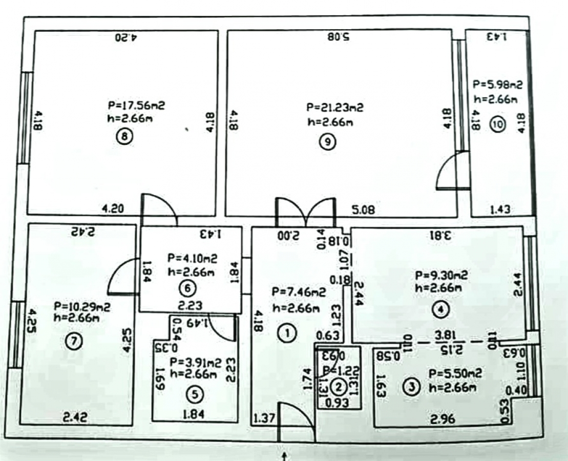 PETROVARADIN, 87 m2, Trosoban može Troiposoban! 15