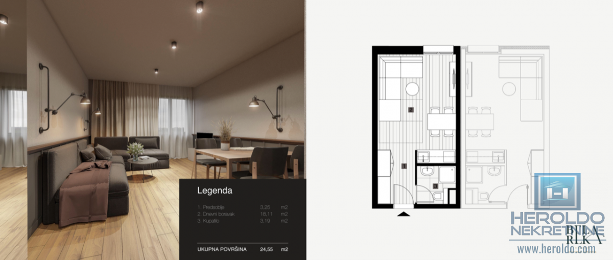 Lux Apartmani Bela reka - Brzeće 4