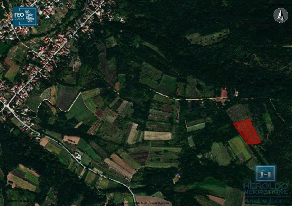 Na prodaju njiva u Senju, okolina Ćuprije 2