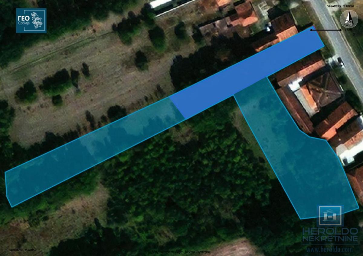 Na prodaju plac u Ćupriji 1