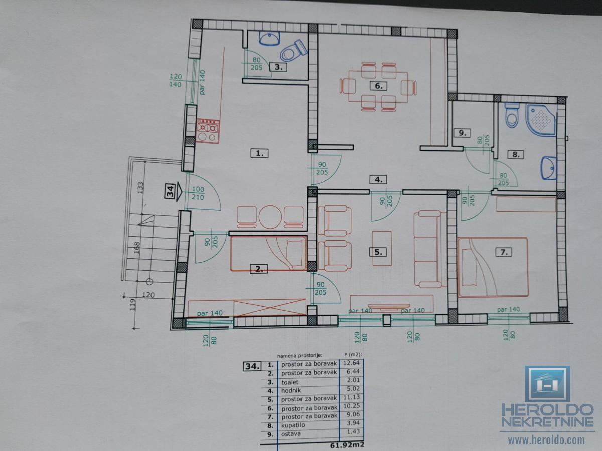 Na prodaju stan u centru Ćuprije - odlična lokacija 2