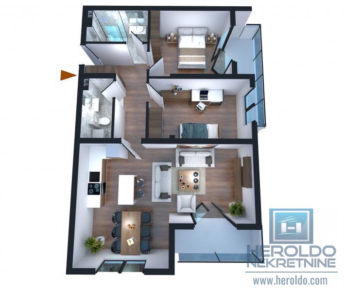 Stanovi u novogradnji u centru Jagodine po akcijskoj ceni 2