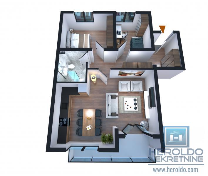 Stanovi u novogradnji u centru Jagodine po akcijskoj ceni 2