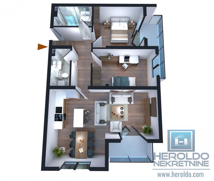 Stanovi u novogradnji u centru Jagodine po akcijskoj ceni 2