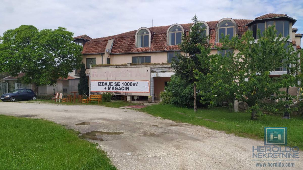 Poslovna zgrada, jedinstvena ponuda salon nameštaja za izdavanje 1