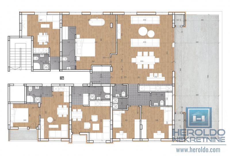 Unique luxury penthouse, Jagodina 26