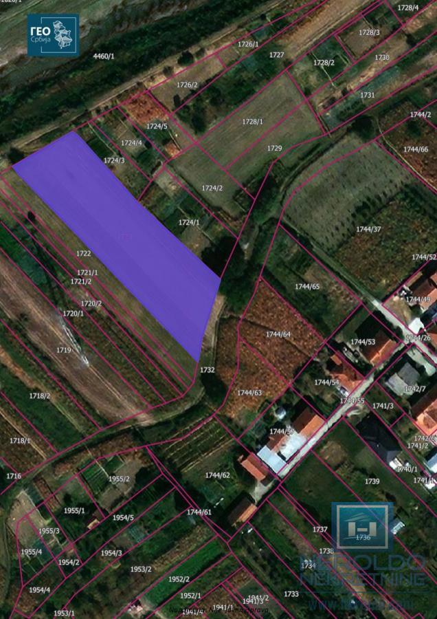 Parcela u građevinskom području Majur 1