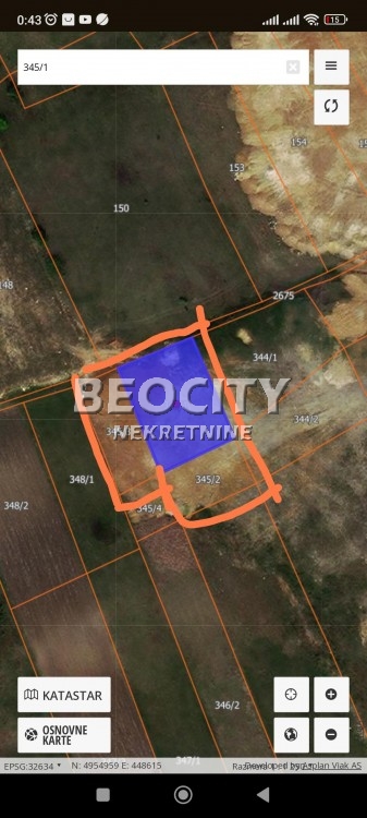 Plac, Makiš, Bore Stankovića ID: 105176 2