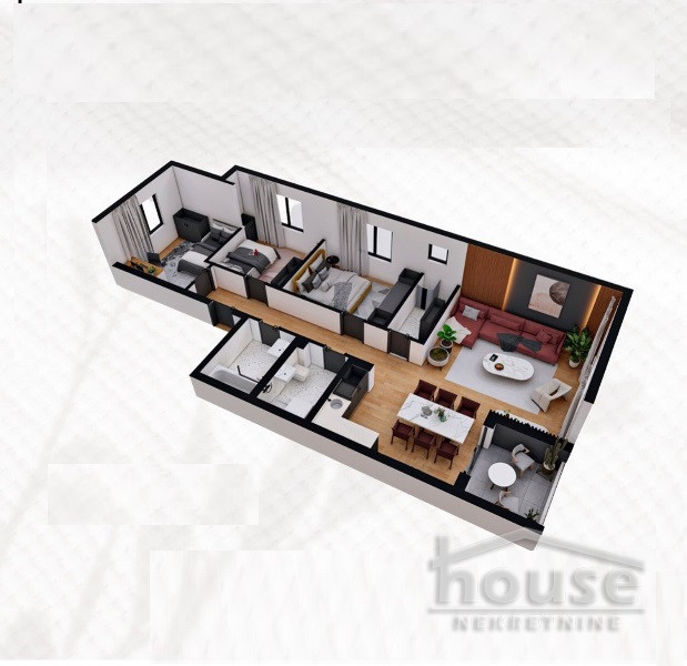 Stan,SREMSKA KAMENICA,TATARSKO BRDO 84m2,171310€ , ID: 1060442 1