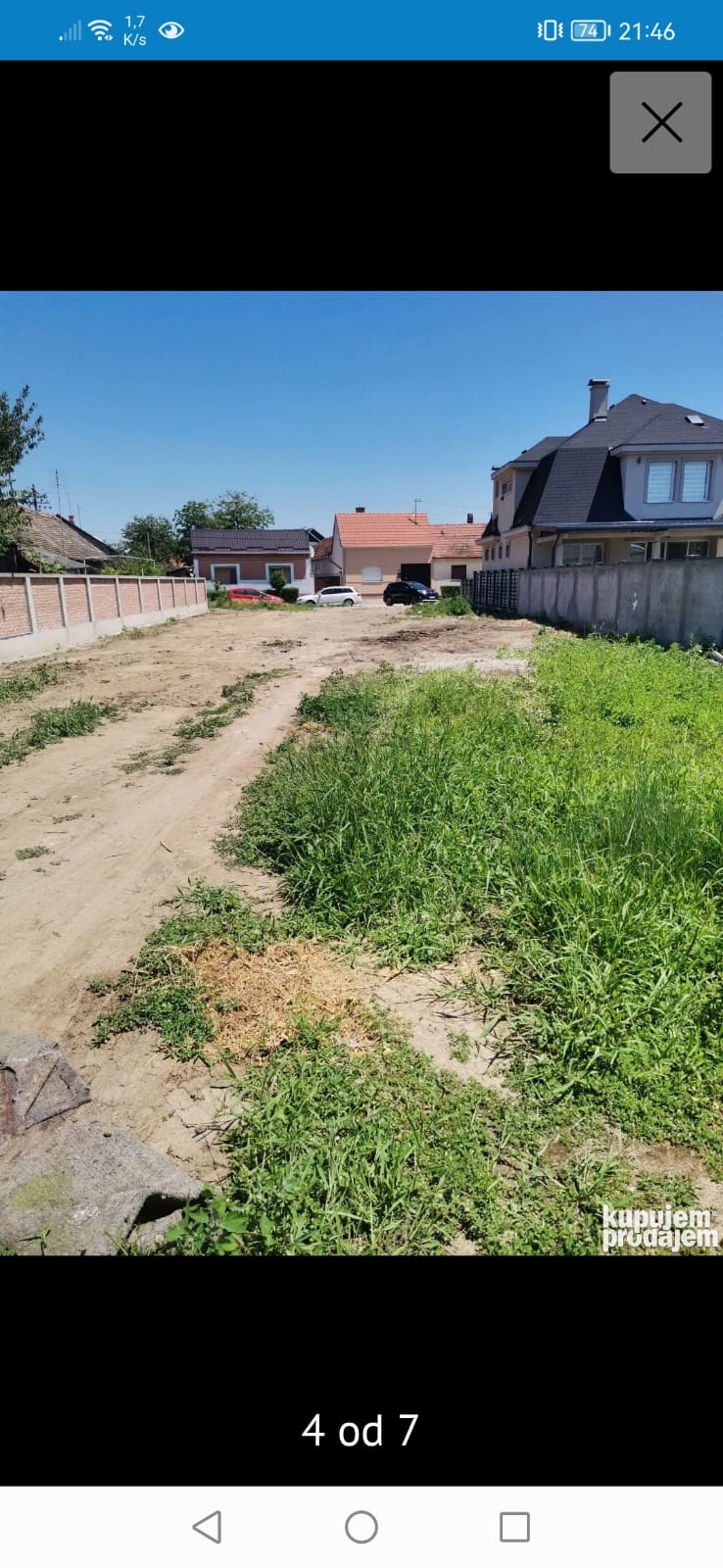 Prodajem građevinsku parcelu 1