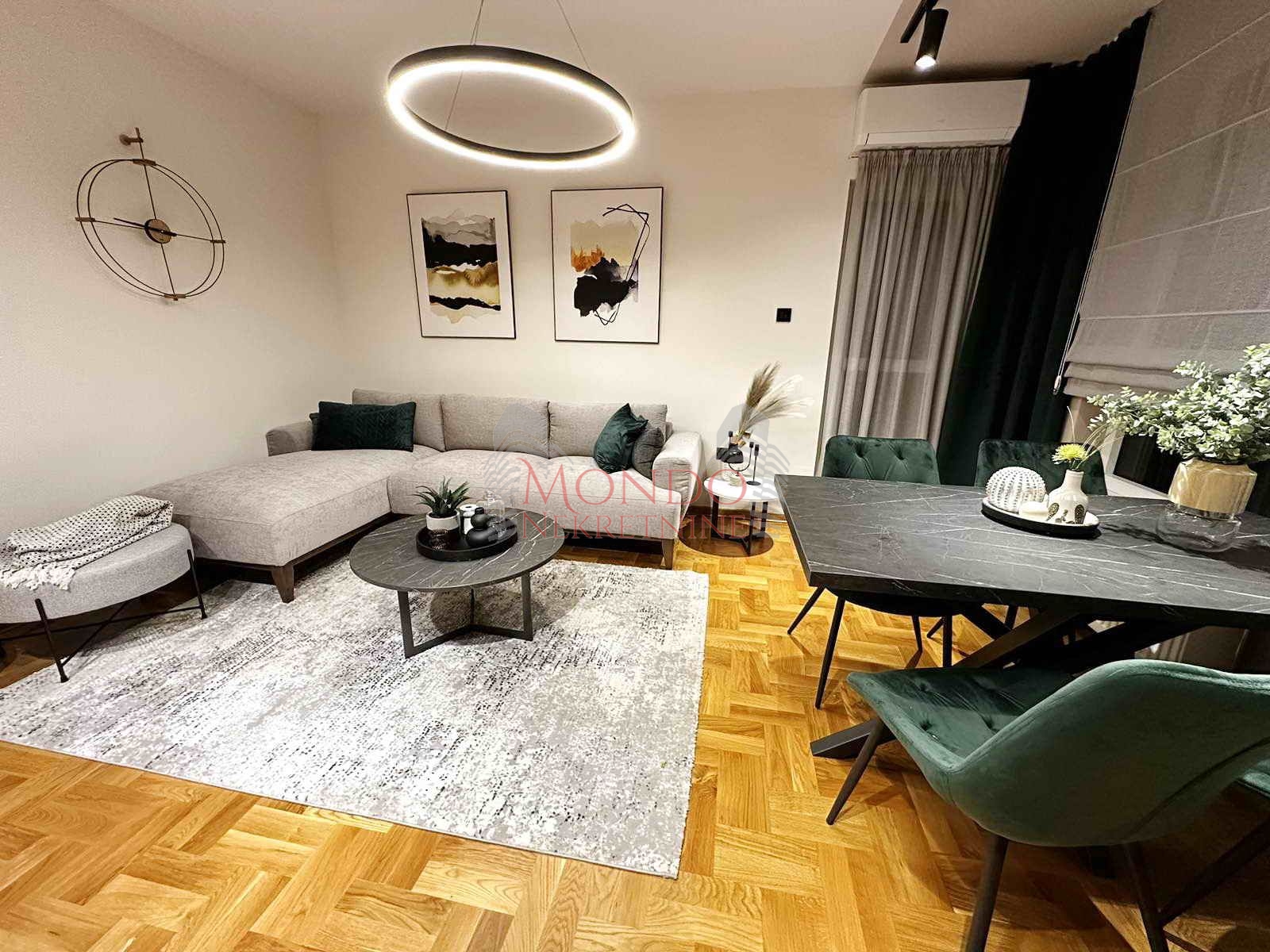 Namešten nov stan prekoputa delta planeta, cg, parking, Niš 2