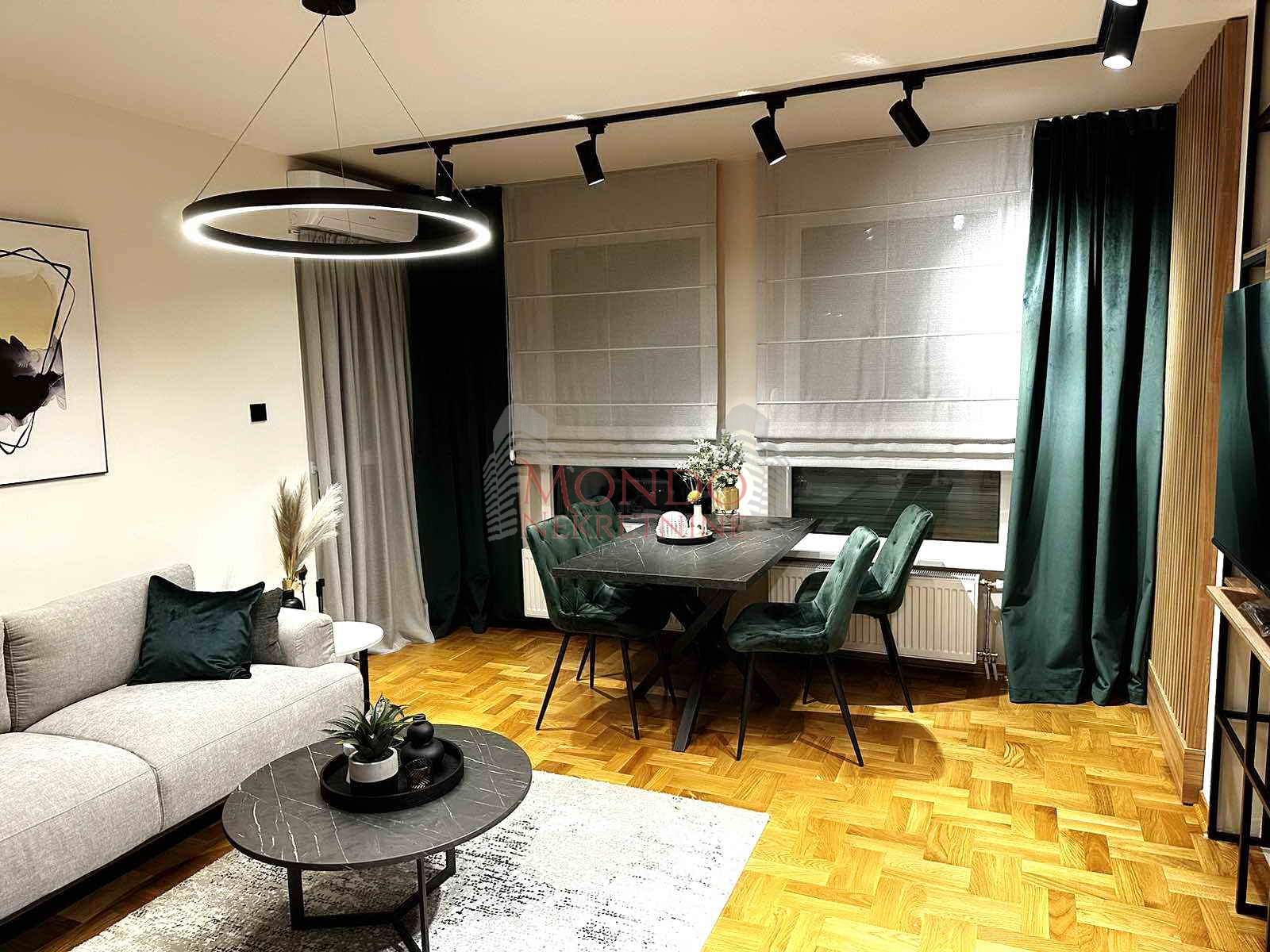 Namešten nov stan prekoputa delta planeta, cg, parking, Niš 1