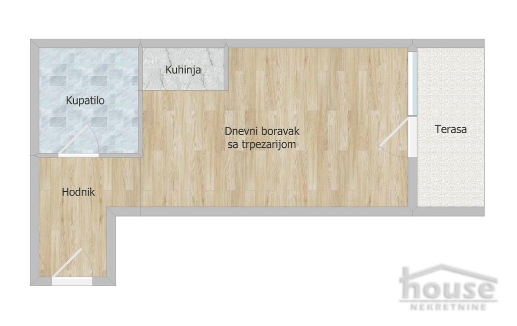 Stan,NOVI SAD,SOCIJALNO 29m2,79310€ , ID: 1060619 8