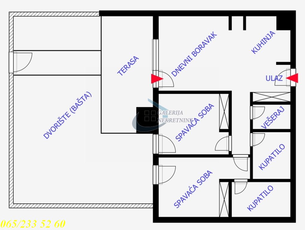 Savski venac  Beograd na vodi   Bulevar Vudroa Vilsona 88m2 4