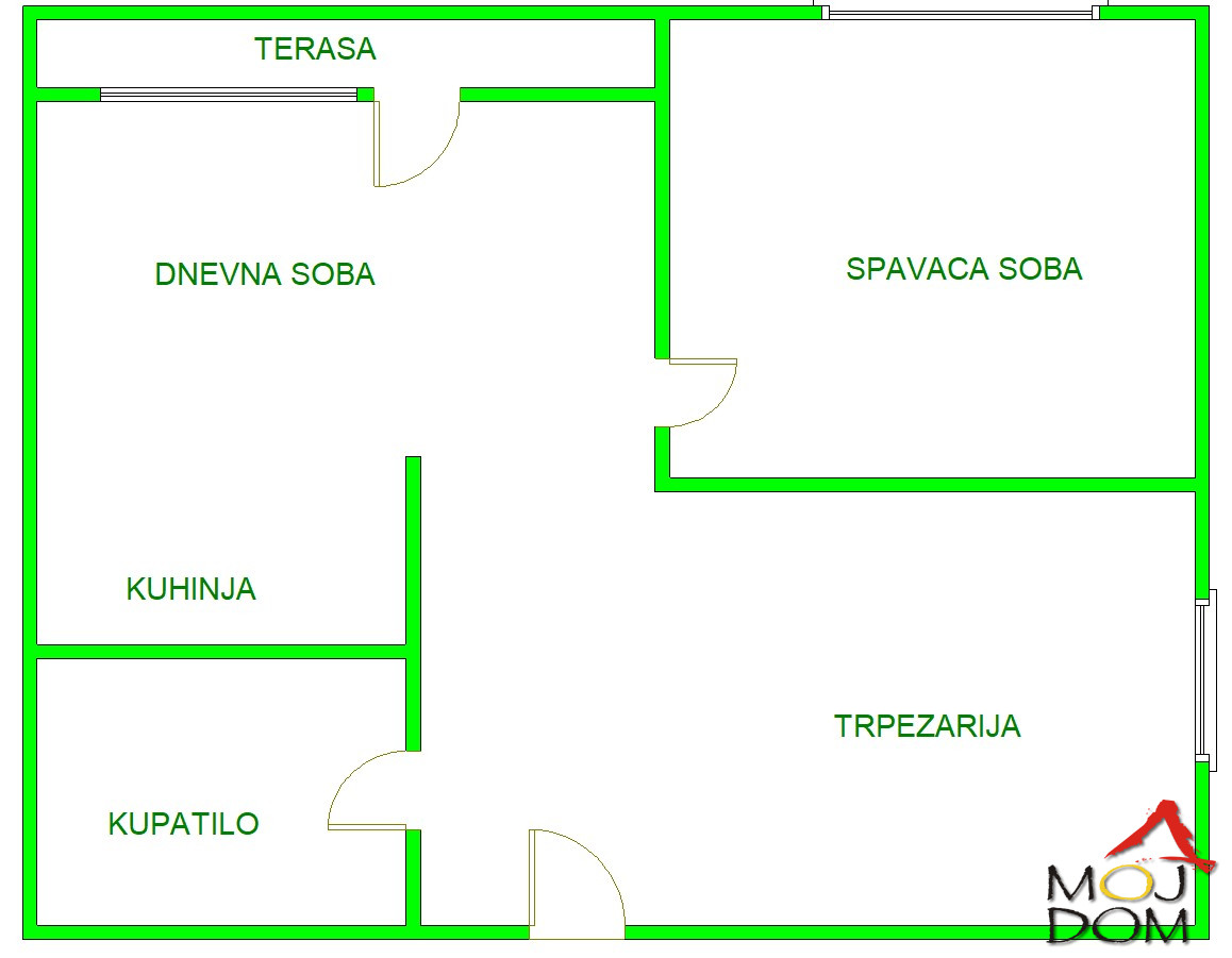 Stan,NOVI SAD,ADICE,kv: 52, € 125000, ID: 1027711 10