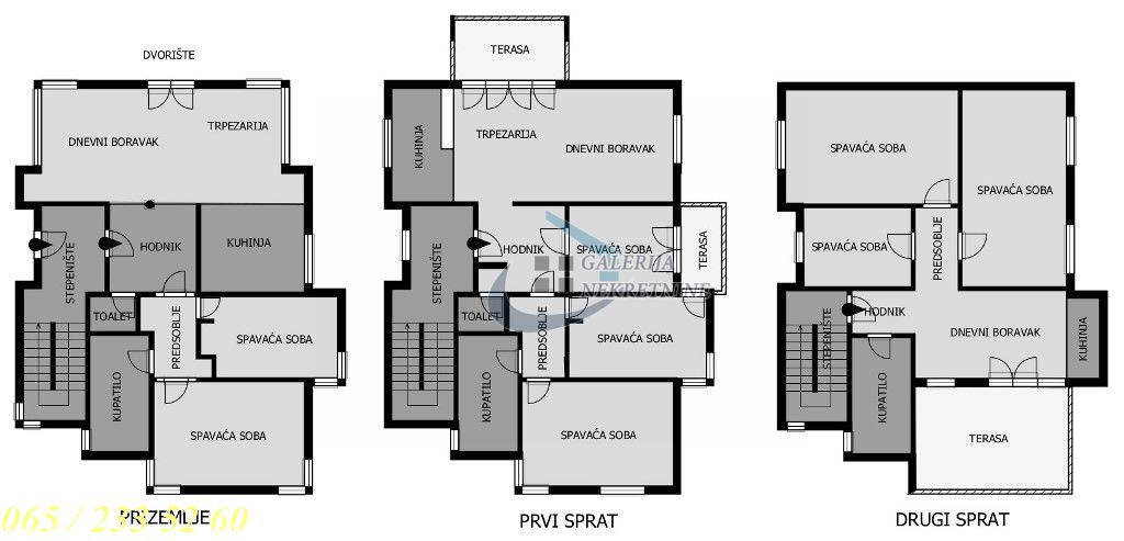 Zvezdara  Zvezdarska šuma   Nerodimska 491m2  plac 461m2 4